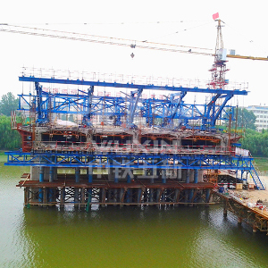 Anhui Hubin Yinjiang Construction d'un nouveau pont routier pour les jeunes